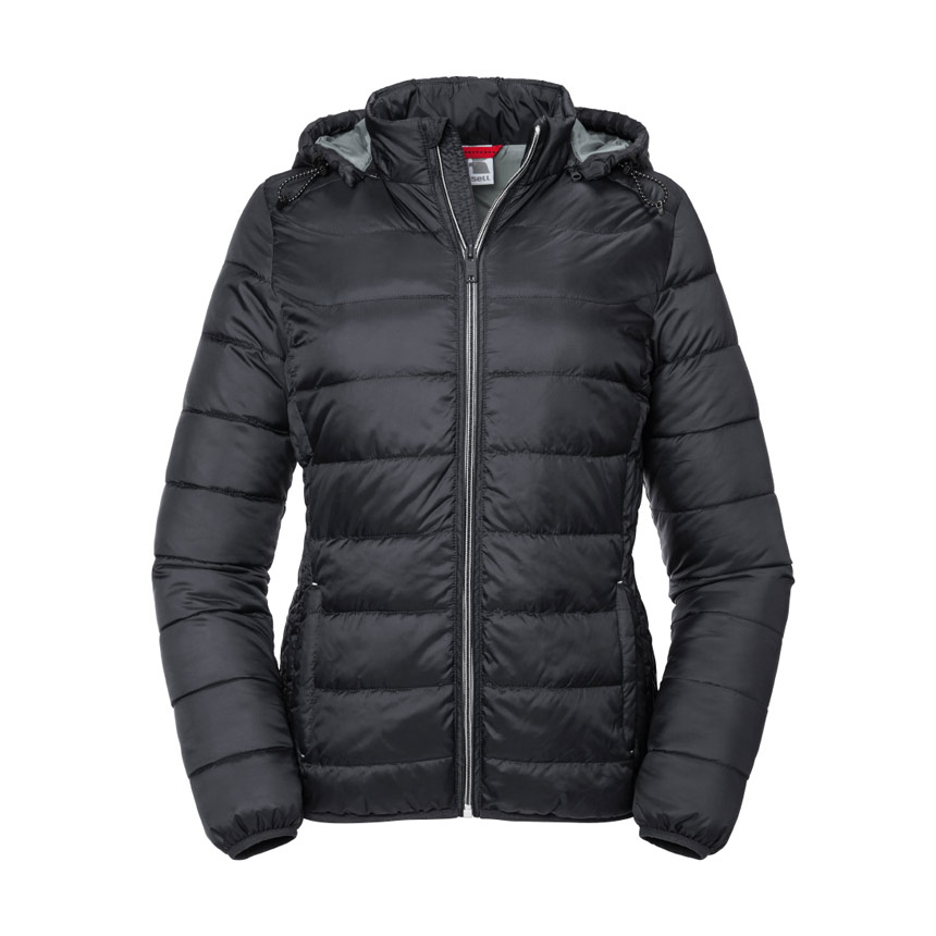 R440F-LADIES HODDED NANO JACKET